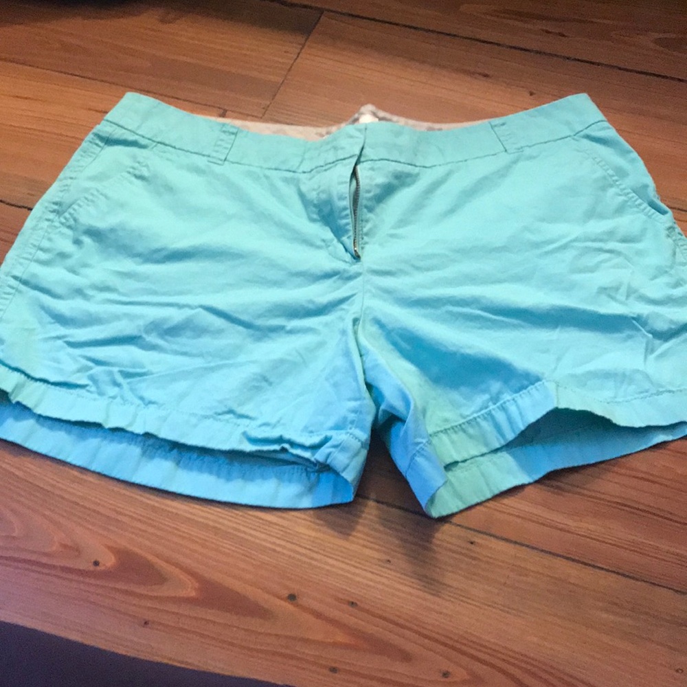 J Crew Chino sz 14 4in inseam in teal